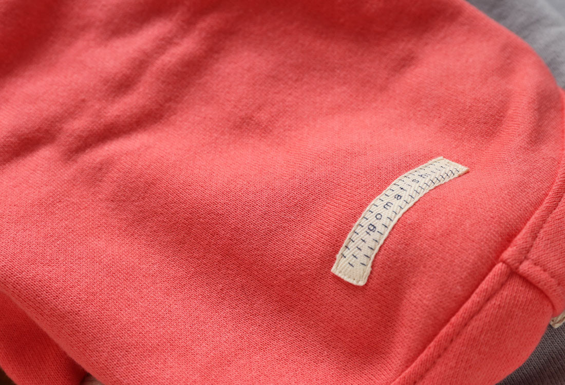 French terry knit (coral pink) - Italian Greyhound Clothes