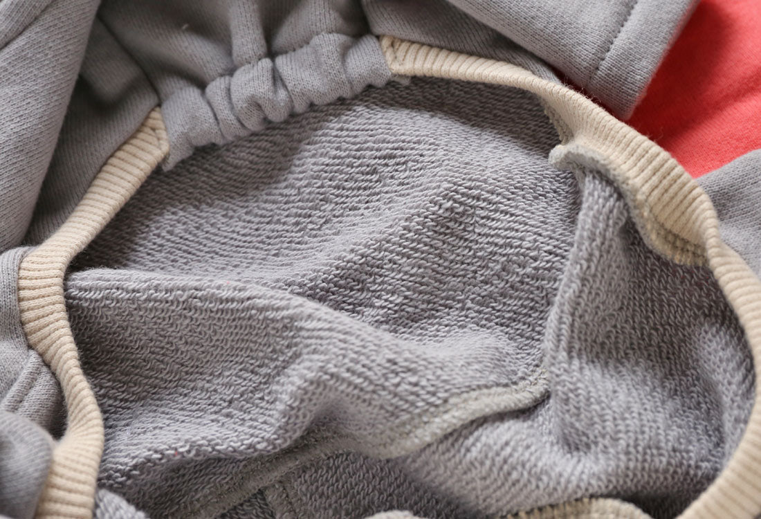 French terry knit (mist gray) - Italian Greyhound Clothes