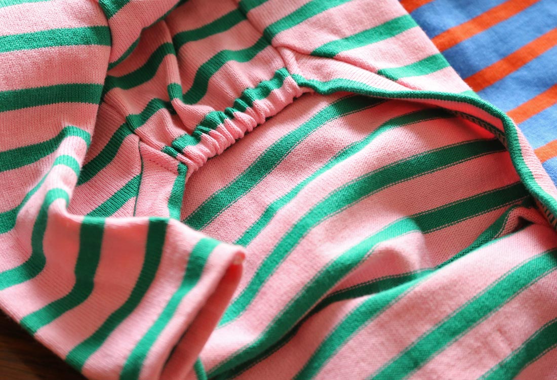 Cotton stripe (pink) - Italian Greyhound Clothes