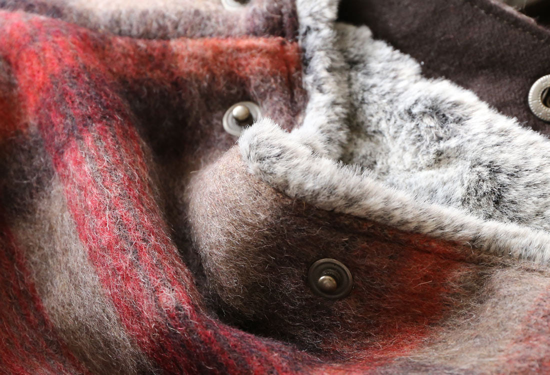 Shaggy Wool Vest- Italian Greyhound Clothes