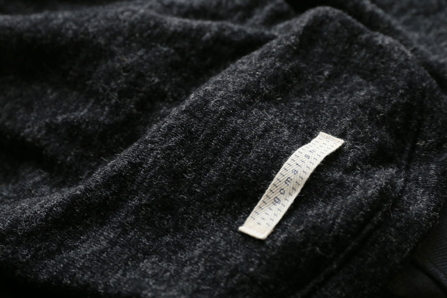 Wool double knit (slate grey)