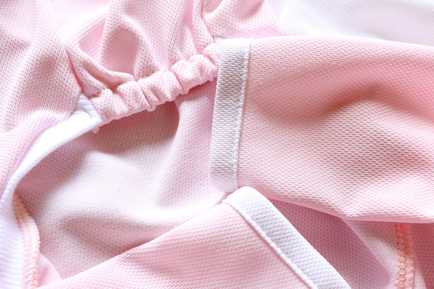 Sports mesh rompers(baby pink) - Italian Greyhound Clothes